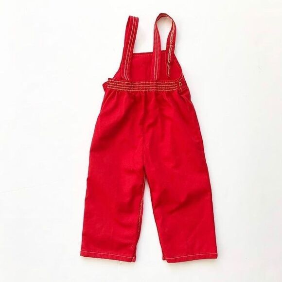 Vintage red clip overalls EUC 24 months
. - Picture 4 of 4